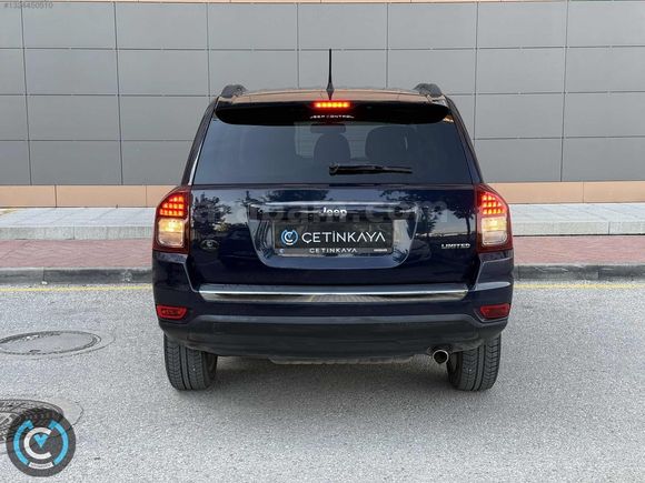 ÇETİNKAYA'DAN 2015 JEEP COMPASS 2.0-CVT-LİMİTED,TR,DE TEK...