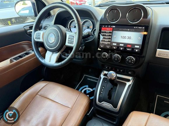 ÇETİNKAYA'DAN 2015 JEEP COMPASS 2.0-CVT-LİMİTED,TR,DE TEK...