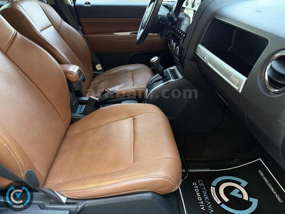 ÇETİNKAYA'DAN 2015 JEEP COMPASS 2.0-CVT-LİMİTED,TR,DE TEK...