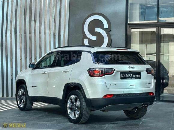 SOLMAZ MOTORS 2018 JEEP COMPASS LİMİTED HATASIZ 4X4 59.000KM