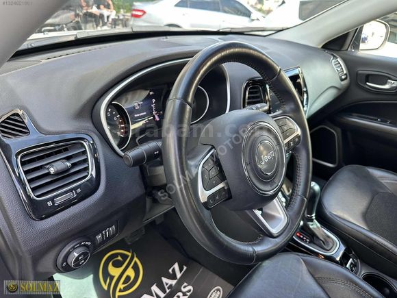 SOLMAZ MOTORS 2018 JEEP COMPASS LİMİTED HATASIZ 4X4 59.000KM