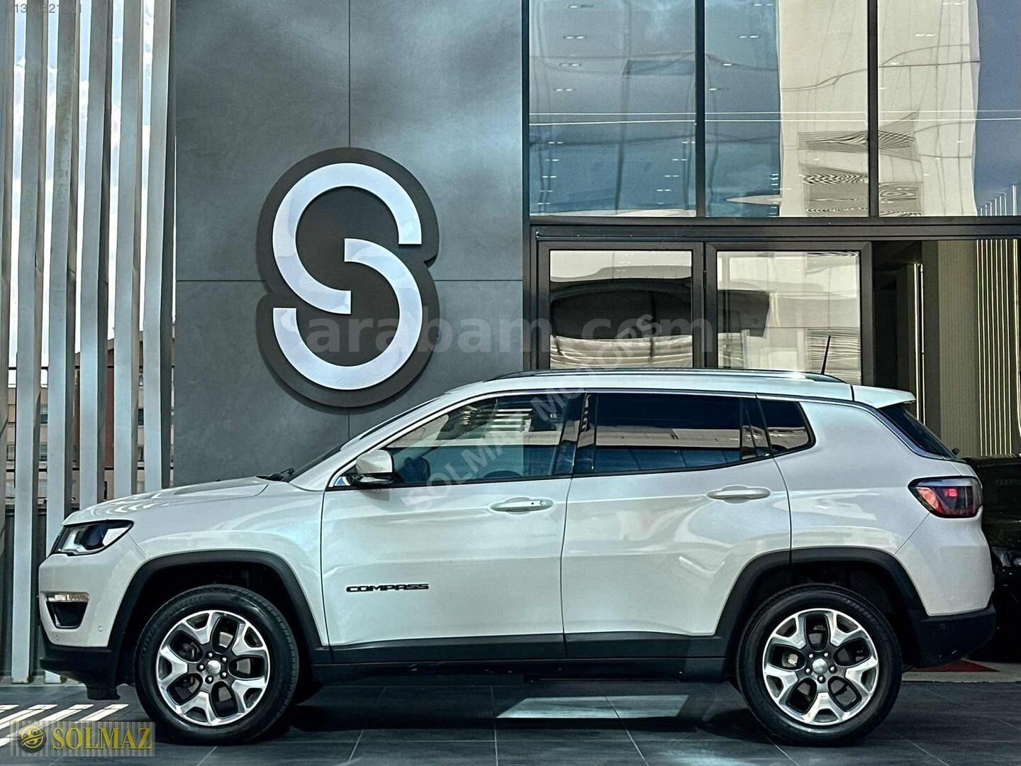 Galeriden Jeep Compass 1.4 Limited 2018 Model Ankara 59.000 km Beyaz 6