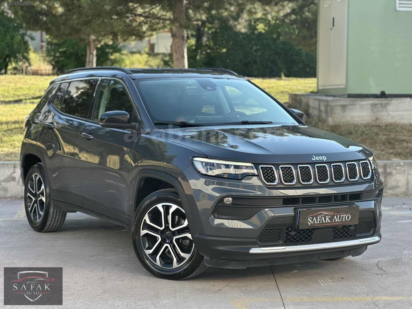 Galeriden Jeep Compass 1.5 Hybrid Limited 2023 Model Kütahya 51.000 km Gri 4