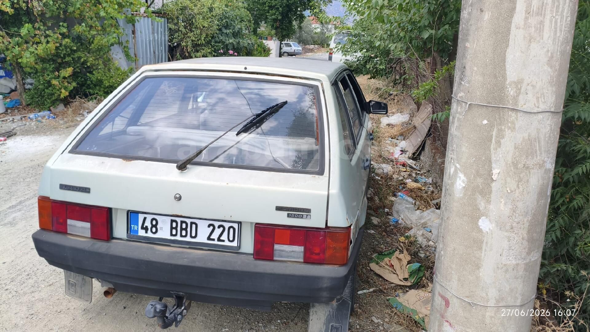 Sahibinden Lada Samara 1.5 2000 Model Muğla 252.000 km Gri (titanyum) 3