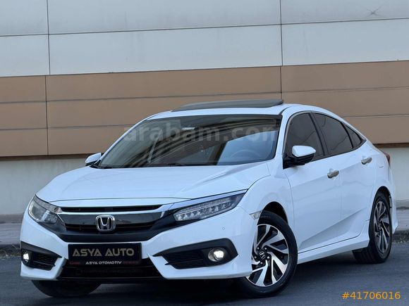 BOYASIZ 2017 HONDA CIVIC ECO EXECUTİVE FAB LPGLİ OTOMATİK VİTES