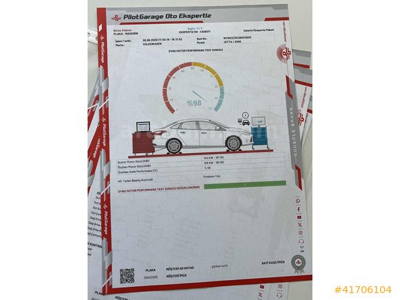 1.4 TSİ OTOMATİK JETTA COMFORTLİNE EXPERLİ