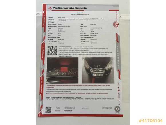 1.4 TSİ OTOMATİK JETTA COMFORTLİNE EXPERLİ