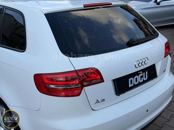 163.000 KM' de 2012 AUDİ A3 S.BACK AMBİTİON SLİNE