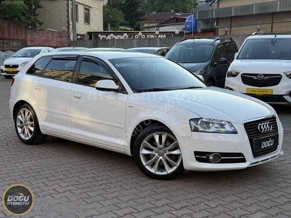163.000 KM' de 2012 AUDİ A3 S.BACK AMBİTİON SLİNE
