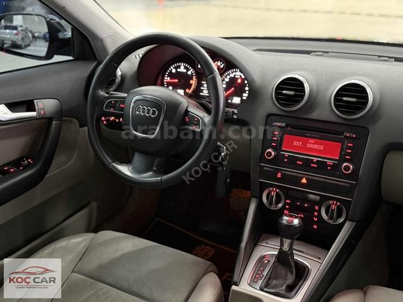 2012 AUDİ A3 1.6 TDİ-BEJ DERİ-LED FAR-LED STOP-OTOMATİK