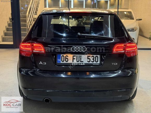 2012 AUDİ A3 1.6 TDİ-BEJ DERİ-LED FAR-LED STOP-OTOMATİK