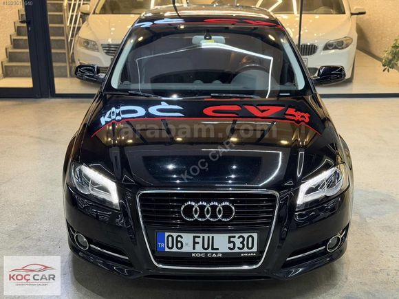 2012 AUDİ A3 1.6 TDİ-BEJ DERİ-LED FAR-LED STOP-OTOMATİK