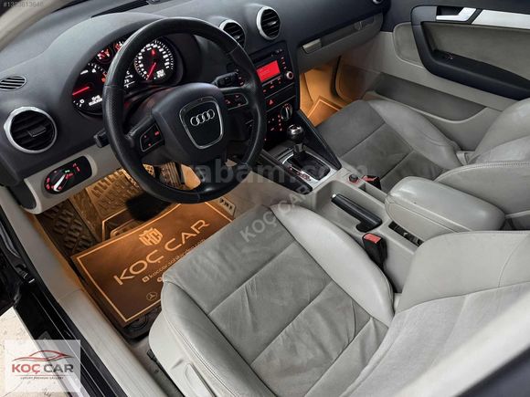 2012 AUDİ A3 1.6 TDİ-BEJ DERİ-LED FAR-LED STOP-OTOMATİK