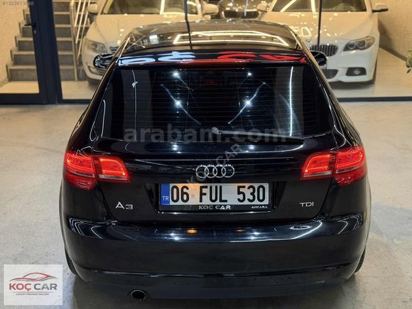 2012 AUDİ A3 1.6 TDİ-BEJ DERİ-LED FAR-LED STOP-OTOMATİK