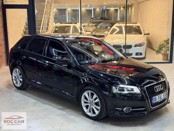 2012 AUDİ A3 1.6 TDİ-BEJ DERİ-LED FAR-LED STOP-OTOMATİK