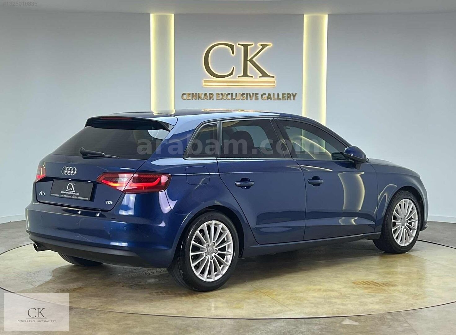 Galeriden Audi A3 Sportback 1.6 TDI Ambition 2013 Model Ankara 256.000 km Mavi 5