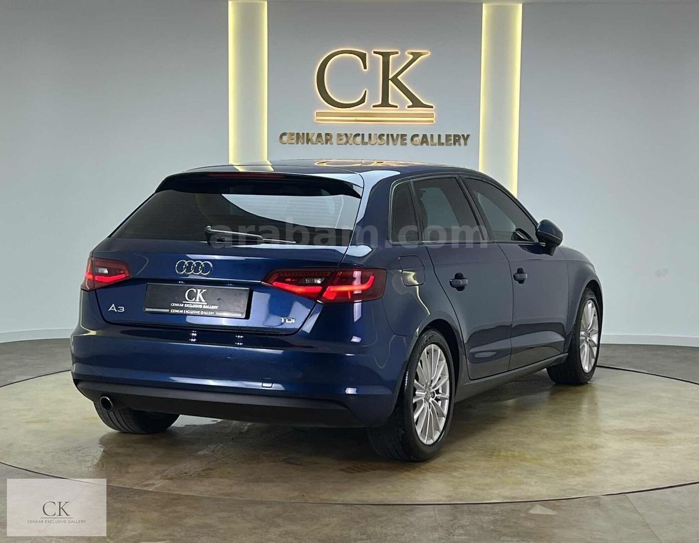 Galeriden Audi A3 Sportback 1.6 TDI Ambition 2013 Model Ankara 256.000 km Mavi 6