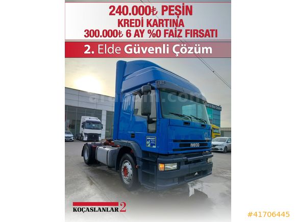 6 AY SIFIR FAİZ KOÇASLANLAR2'DE IVECO EUROTECH 440 1996 MODEL