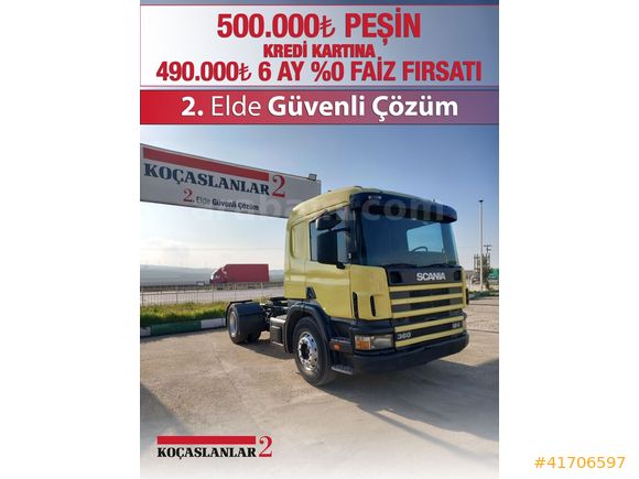 6 AY %0 FAİZ KOÇASLANLAR2'DE SCANİA 124 G360 2001 MODEL
