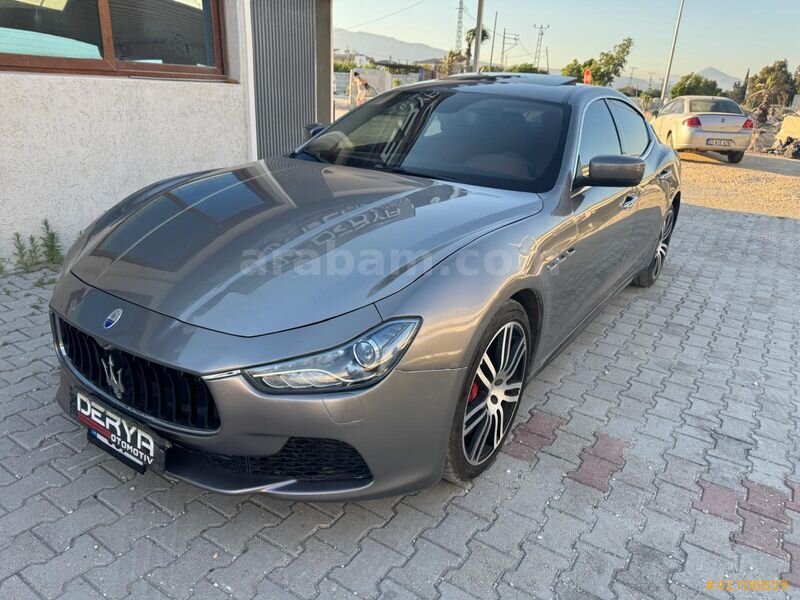 Galeriden Maserati Ghibli 3.0 2015 Model Hatay 182.000 km Gri 1