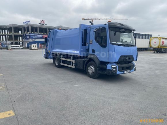 KOÇASLANLAR2 RENAULT D280 + HİDROMAK 12+1,5 m3 ÇÖP KAMYONU