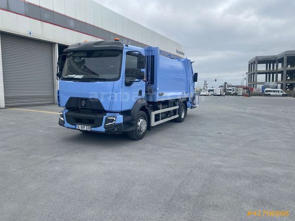 KOÇASLANLAR2 RENAULT D280 + HİDROMAK 12+1,5 m3 ÇÖP KAMYONU