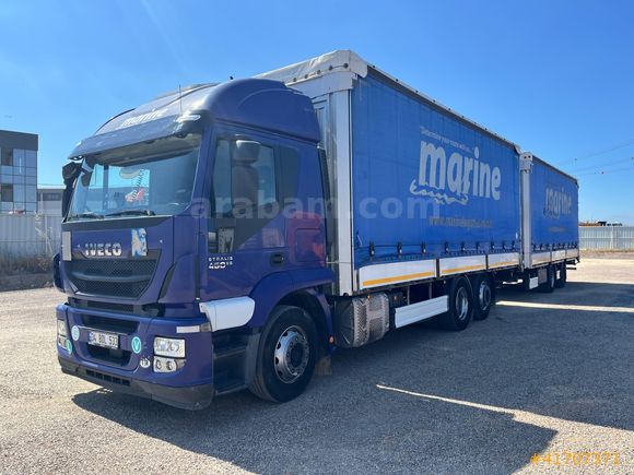 KOÇASLANLAR2 IVECO STRALİS 260S ARKA DİNGİL DÖNER 2018 MODEL
