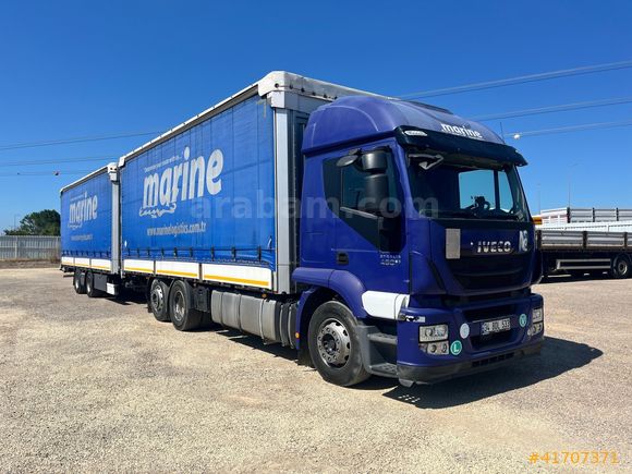 KOÇASLANLAR2 IVECO STRALİS 260S ARKA DİNGİL DÖNER 2018 MODEL