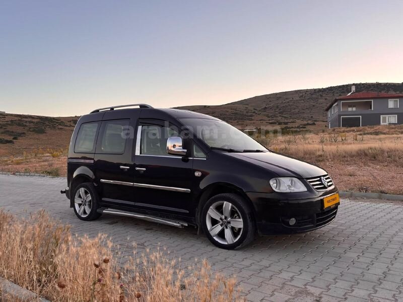Galeriden Volkswagen Caddy 1.9 TDI Life Plus 2010 Model Isparta 215.000 km Siyah