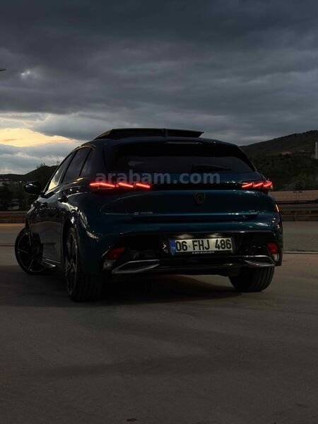 Sahibinden Peugeot e-308 GT 2025 Model Ankara 19.000 km Mavi