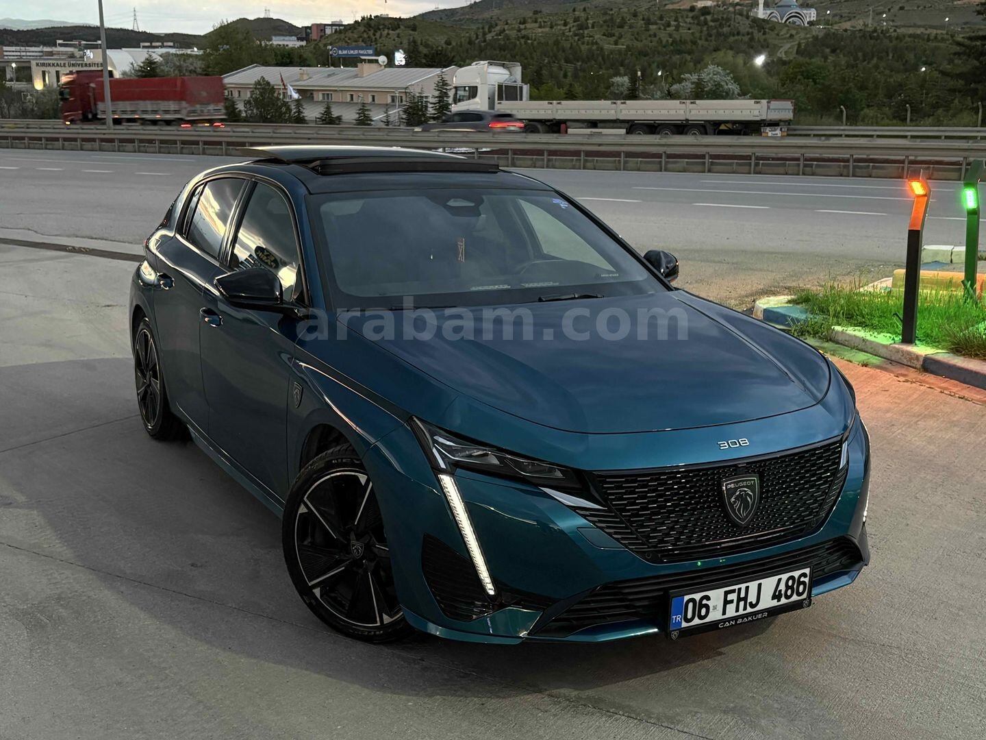 Sahibinden Peugeot e-308 GT 2025 Model Ankara 19.000 km Mavi 2