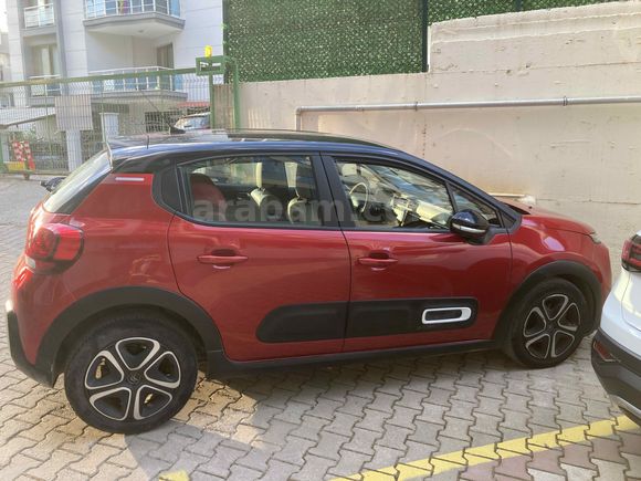 Sahibinden Citroen C3 1.2 PureTech Feel Bold 2021 Model  68.000 Kırmızı