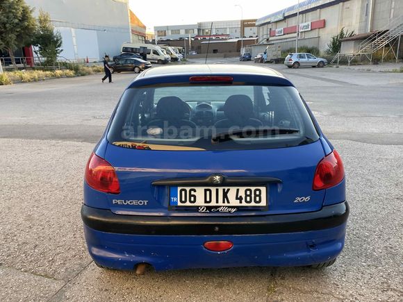  Peugeot 206 Lpg takaslı 