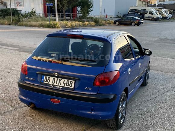  Peugeot 206 Lpg takaslı 