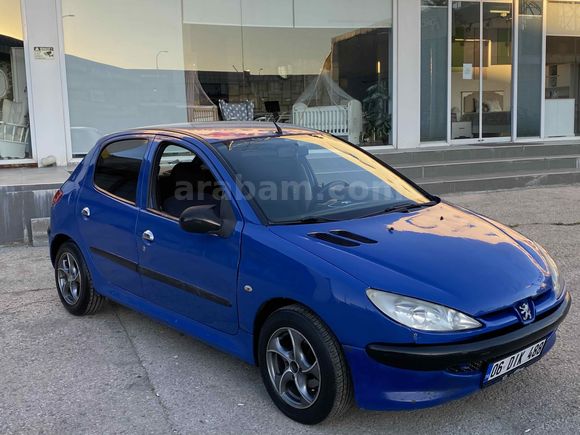  Peugeot 206 Lpg takaslı 