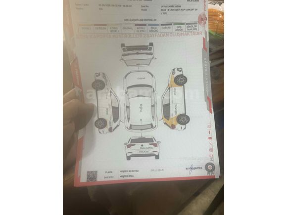 Sahibinden Kia Ceed 1.6 CRDi Concept 2011 Model 