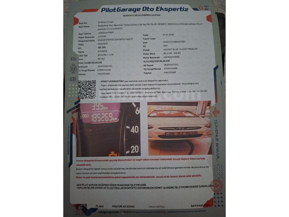 Sahibinden Hyundai Accent Blue 1.4 CVVT Mode 2011 Model