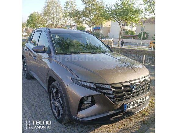 Sahibinden Hyundai Tucson 1.6 T-GDi Prime Plus 2023 Model 21000 km Kahverengi hatasiz boyasiz sifir muayeneli