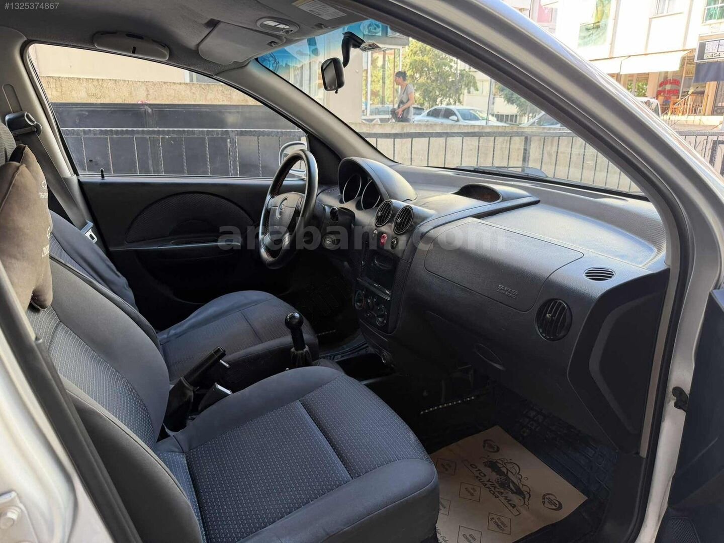 Galeriden Chevrolet Aveo 1.2 SE 2006 Model İzmir 320.000 km Gri 3