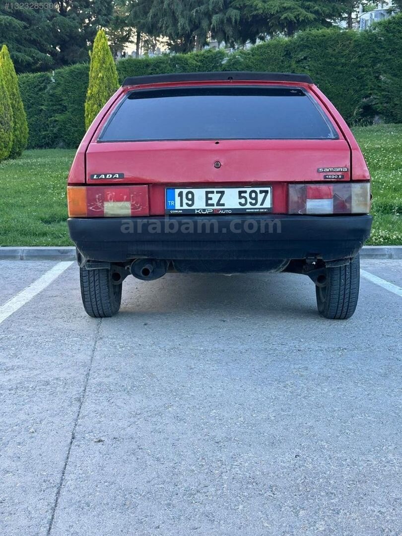 Galeriden Lada Samara 1.5 1990 Model Çorum 320.000 km Kırmızı 5