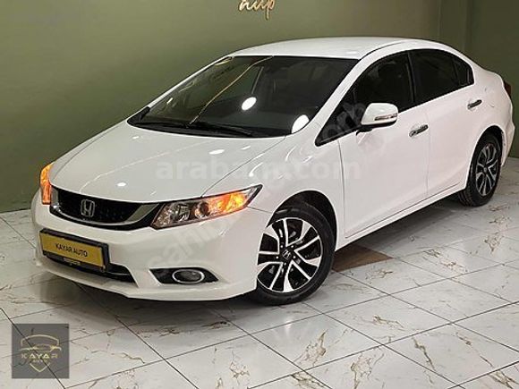 KAYAR AUTO`dan 2016 MODEL HATASIZ BİR PARÇA BOYALI HONDA CİVİC
