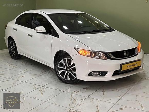 KAYAR AUTO`dan 2016 MODEL HATASIZ BİR PARÇA BOYALI HONDA CİVİC