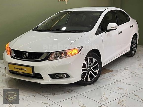 KAYAR AUTO`dan 2016 MODEL HATASIZ BİR PARÇA BOYALI HONDA CİVİC