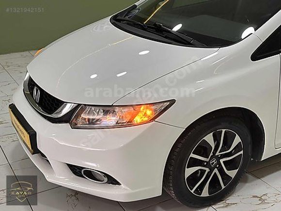 KAYAR AUTO`dan 2016 MODEL HATASIZ BİR PARÇA BOYALI HONDA CİVİC