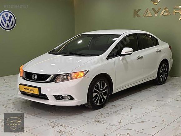 KAYAR AUTO`dan 2016 MODEL HATASIZ BİR PARÇA BOYALI HONDA CİVİC