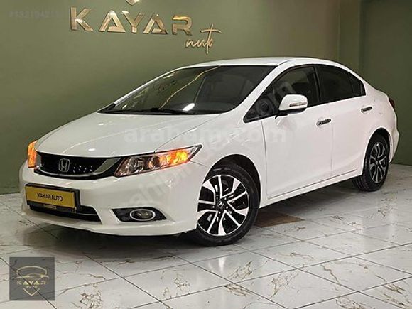 KAYAR AUTO`dan 2016 MODEL HATASIZ BİR PARÇA BOYALI HONDA CİVİC
