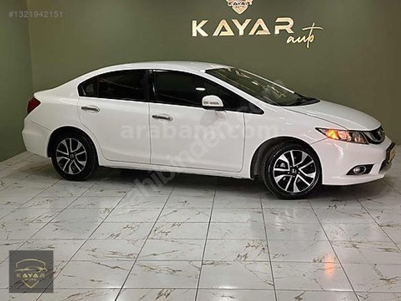 KAYAR AUTO`dan 2016 MODEL HATASIZ BİR PARÇA BOYALI HONDA CİVİC