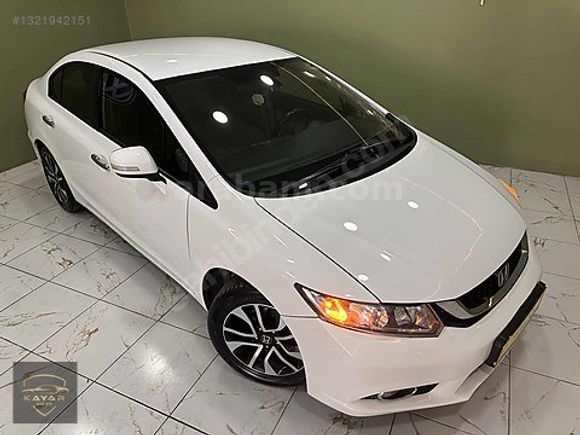 KAYAR AUTO`dan 2016 MODEL HATASIZ BİR PARÇA BOYALI HONDA CİVİC