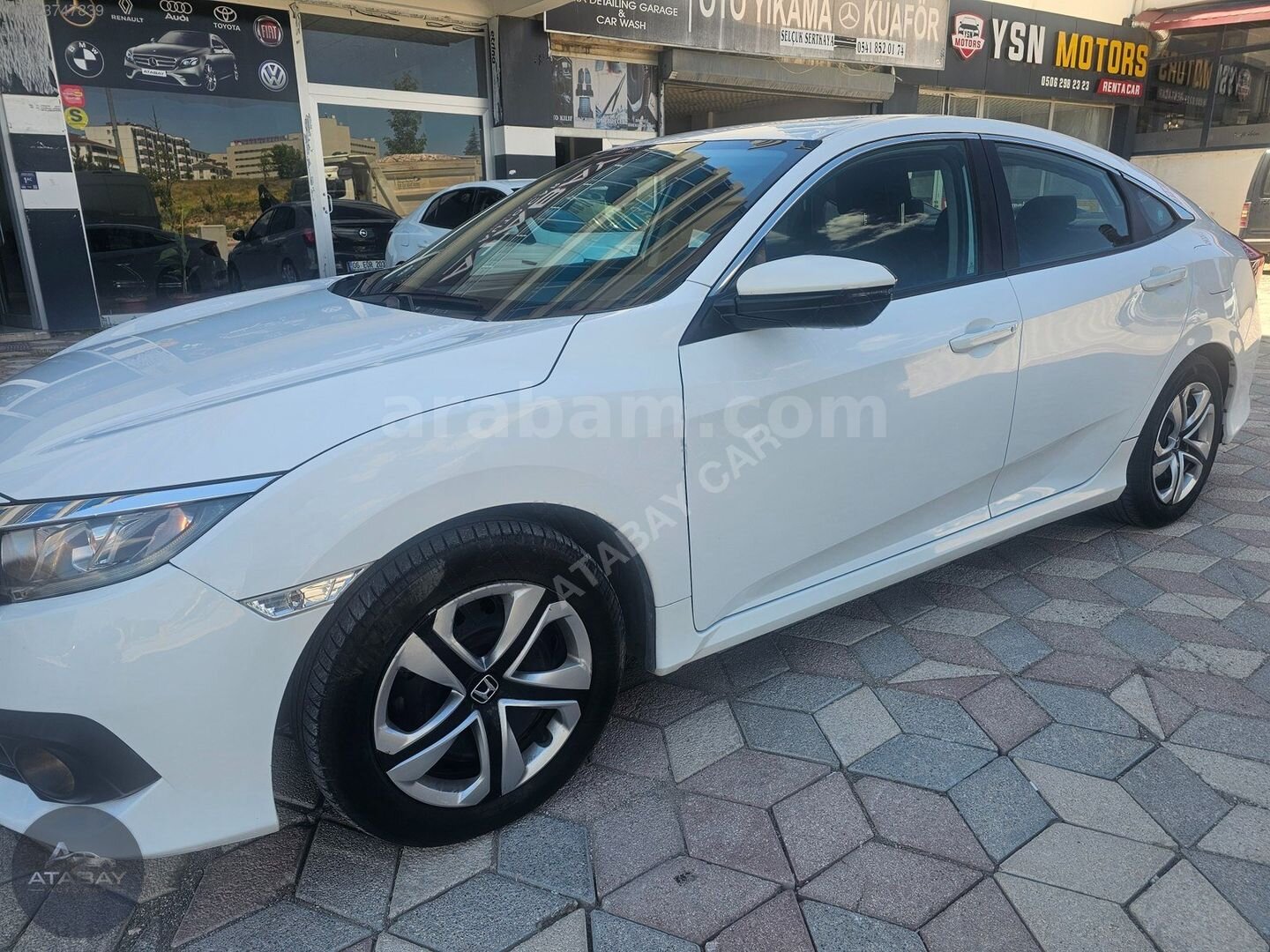 Galeriden Honda Civic 1.6i VTEC Eco Premium 2017 Model Elazığ 149.000 km Beyaz 7