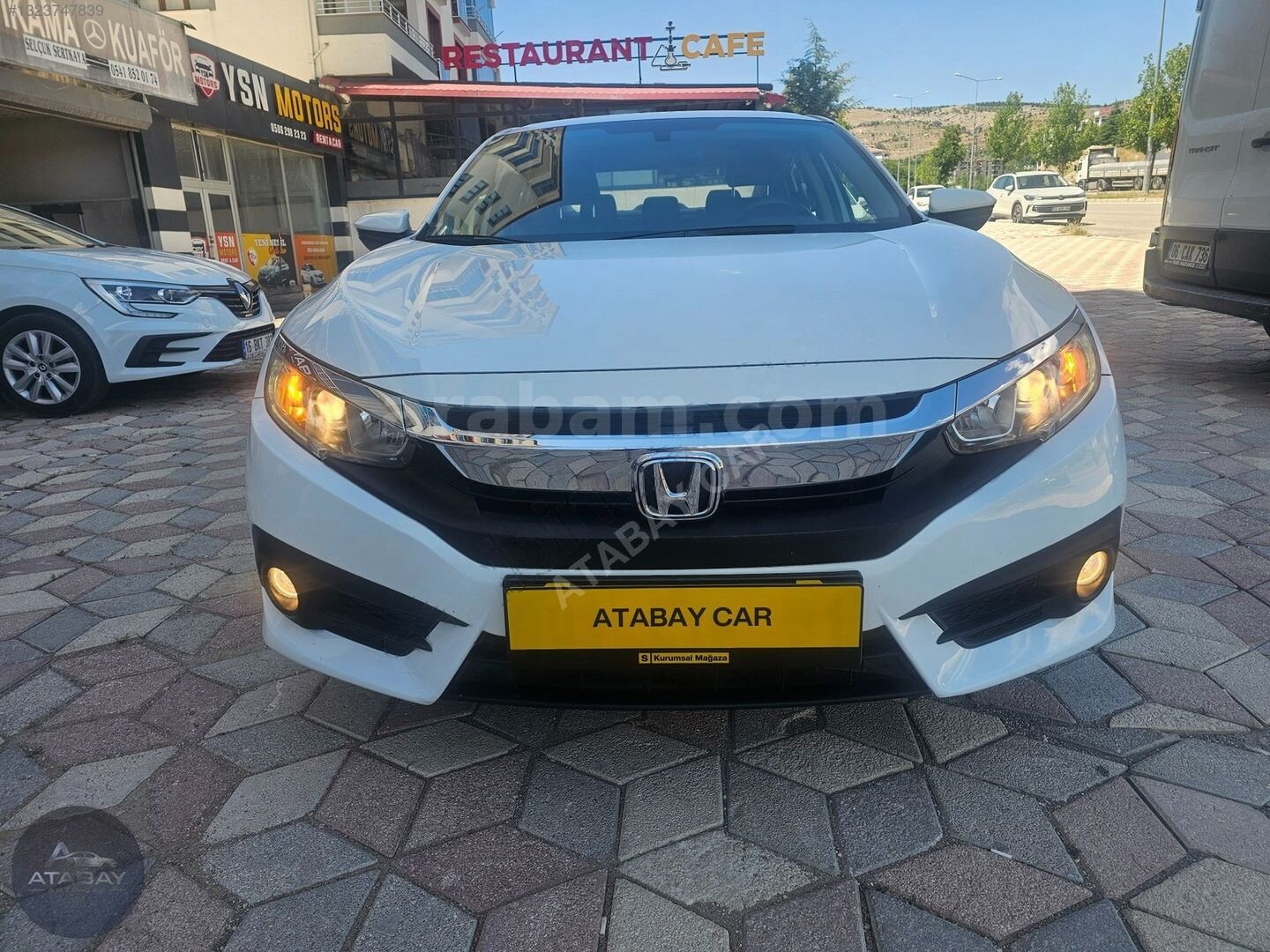 Galeriden Honda Civic 1.6i VTEC Eco Premium 2017 Model Elazığ 149.000 km Beyaz 2